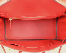 Hermes Bi-Color Matte Alligator Mississippiensis Birkin 25 Bag
