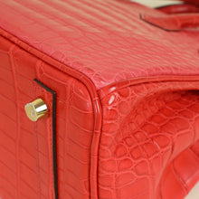 Hermes Bi-Color Matte Alligator Mississippiensis Birkin 25 Bag