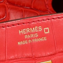 Hermes Bi-Color Matte Alligator Mississippiensis Birkin 25 Bag