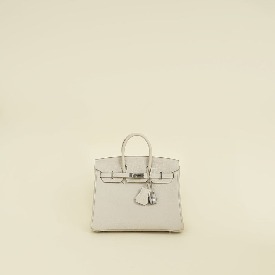 Hermes Craie Birkin 25 Bag