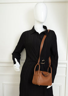 Hermes Alezan Mini Lindy Bag