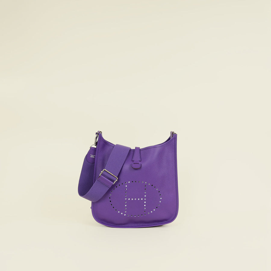 Hermes Ultraviolet Evelyne III 29 PM Bag