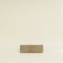 Hermes Etoupe Kelly Pochette Lizard Bag