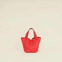 Hermes Rouge Casaque Picotin Lock 22 Bag