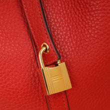 Hermes Rouge Casaque Picotin Lock 22 Bag