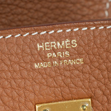 Hermes Gold Retourne Birkin 25 Bag
