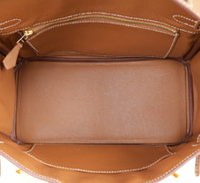 Hermes Gold Retourne Birkin 25 Bag