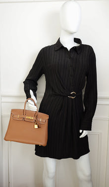 Hermes Gold Retourne Birkin 25 Bag