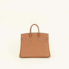 Hermes Gold Retourne Birkin 25 Bag