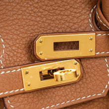 Hermes Gold Retourne Birkin 25 Bag