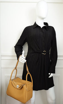 Hermes Naturel Sable Lindy 26 Bag