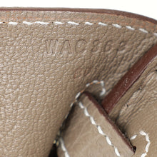 Hermes Etoupe Retourne Birkin 25 Bag