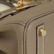 Hermes Etoupe Retourne Birkin 25 Bag