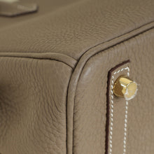 Hermes Etoupe Retourne Birkin 25 Bag