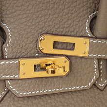 Hermes Etoupe Retourne Birkin 25 Bag