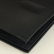 Hermes Noir Birkin Shadow Clutch