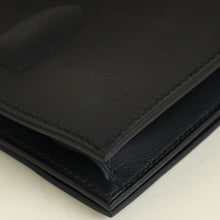 Hermes Noir Birkin Shadow Clutch