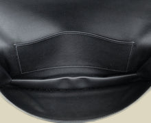 Hermes Noir Birkin Shadow Clutch
