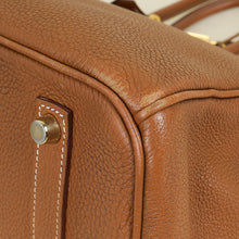 Hermes Gold Retourne Birkin 35 Bag