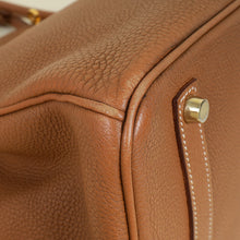Hermes Gold Retourne Birkin 35 Bag