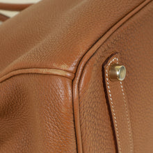 Hermes Gold Retourne Birkin 35 Bag