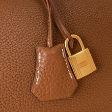 Hermes Gold Retourne Birkin 35 Bag