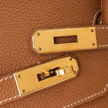 Hermes Gold Retourne Birkin 35 Bag