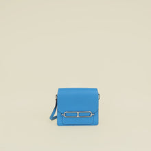 Hermes Bleu Zanzibar Roulis Mini Evercolor Bag