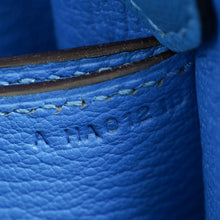 Hermes Bleu Zanzibar Roulis Mini Evercolor Bag