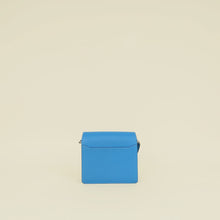 Hermes Bleu Zanzibar Roulis Mini Evercolor Bag