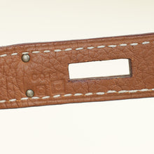 Hermes Gold Kelly 35 Retourne Bag