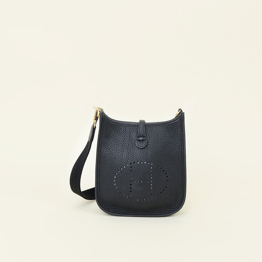 Hermes Noir Evelyne 16 TPM Bag