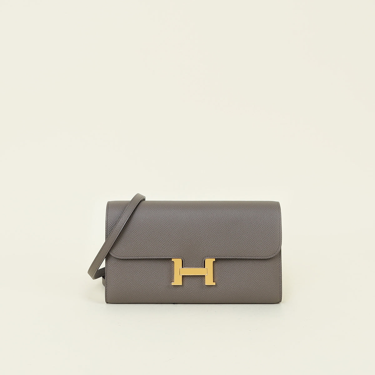 Hermes Gris Etain Constance To Go Wallet