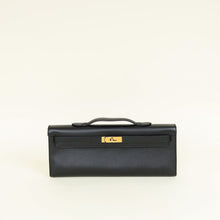 Hermes Noir Kelly Cut Clutch
