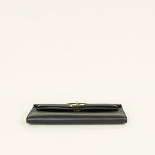 Hermes Noir Kelly Cut Clutch
