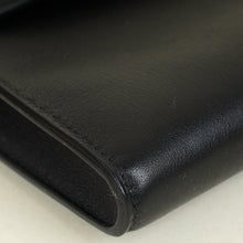 Hermes Noir Kelly Cut Clutch