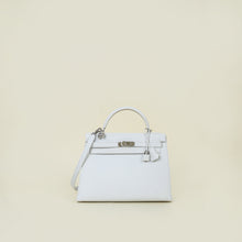 Hermes Blanc Kelly 35 Sellier Bag