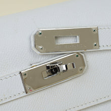 Hermes Blanc Kelly 35 Sellier Bag