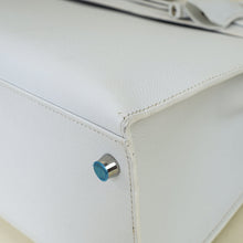 Hermes Blanc Kelly 35 Sellier Bag