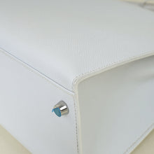 Hermes Blanc Kelly 35 Sellier Bag