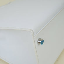 Hermes Blanc Kelly 35 Sellier Bag