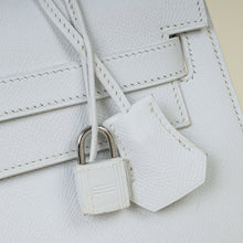 Hermes Blanc Kelly 35 Sellier Bag
