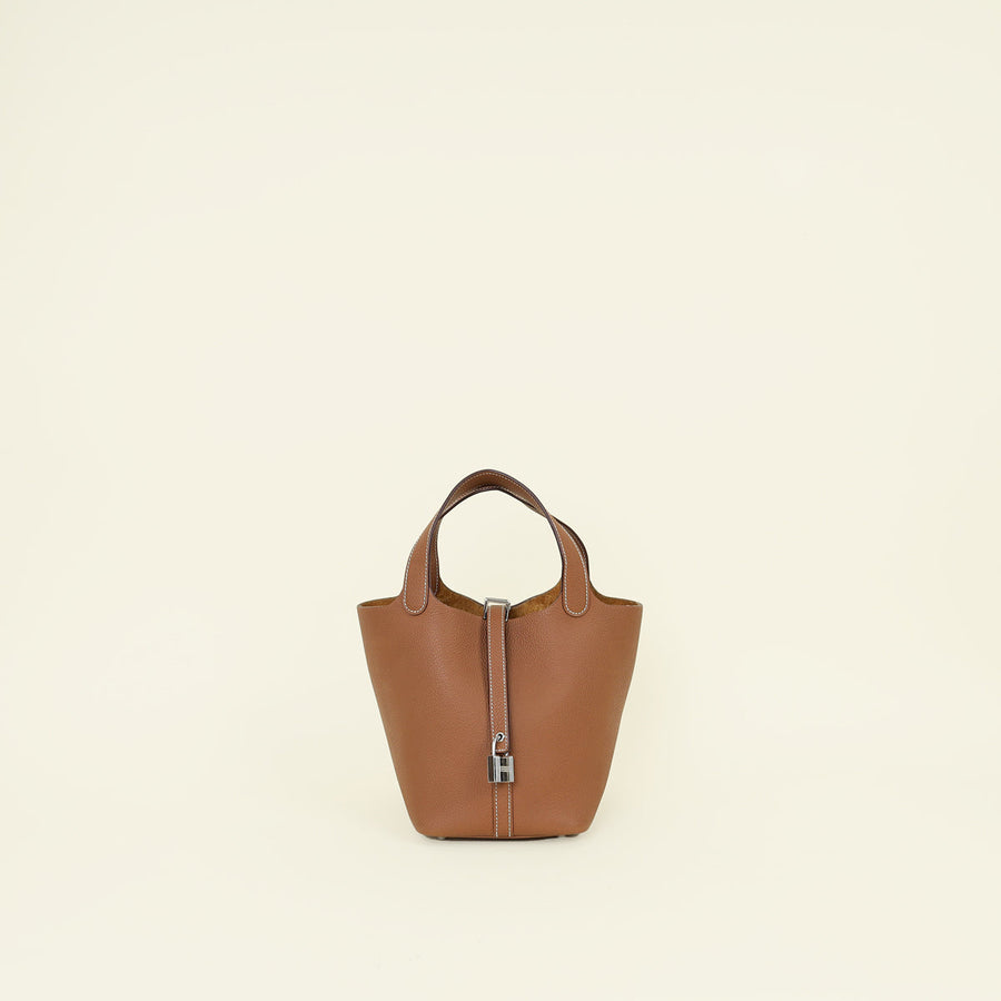 Hermes Gold Picotin Lock 18 Bag