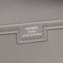 Hermes Gris Etain Jige Elan 29 Clutch