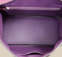 Hermes Violine Ostrich Retourne Birkin 30 Bag