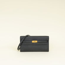 Hermes Noir Kelly To Go Wallet