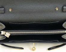 Hermes Noir Kelly To Go Wallet