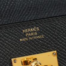 Hermes Noir Kelly To Go Wallet
