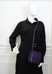 Hermes Ultra Violet Constance Mini Bag