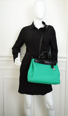 Hermes Bicolor Herbag Zip 31 Laque Retourne Bag